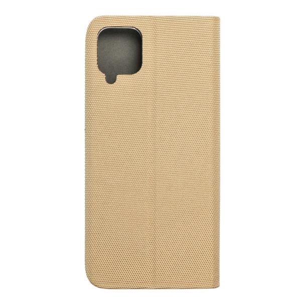 Kabura SENSITIVE Book do SAMSUNG A12 / M12 złoty