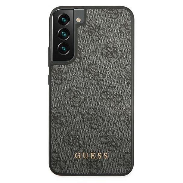 GUESS futerał do SAMSUNG S22 GUHCS22SG4GFGR (4G Metal Gold Logo) szary