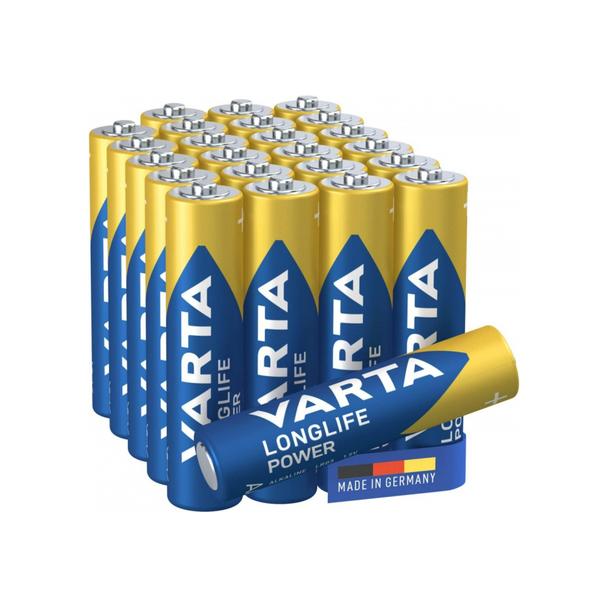 BATERIE ALKALICZNE VARTA R6
(AA) LONGLIFE POWER 24szt
PREMIUM BOX