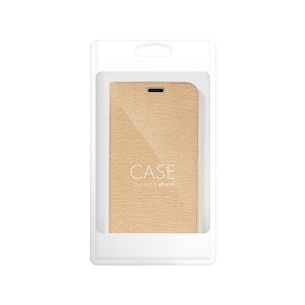 Etui z klapką na Xiaomi Redmi NOTE 15 5G Luna Book Gold złote