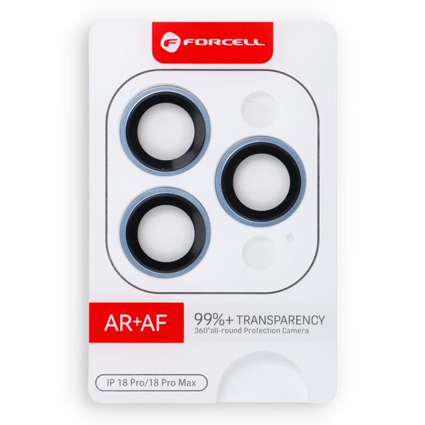 Szkło hartowane na aparat do iPhone 18 Pro / 18 Pro Max Forcell Premium jasnoniebieski 0INT