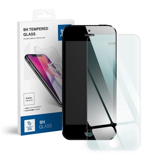 Szkło hartowane do iPhone 5 / 5C / 5S Blue Star