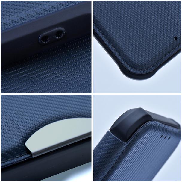 Etui z klapką na iPhone 16e (SE 4 2025) Razor Book niebieskie