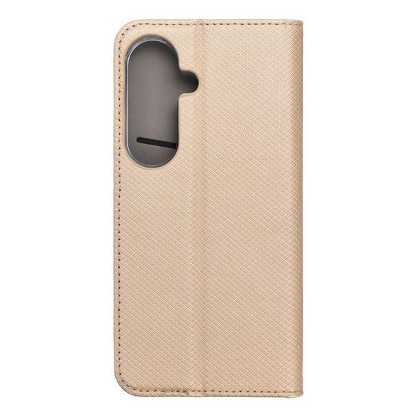 Etui z klapką na Samsung S26 Smart Case Book złote