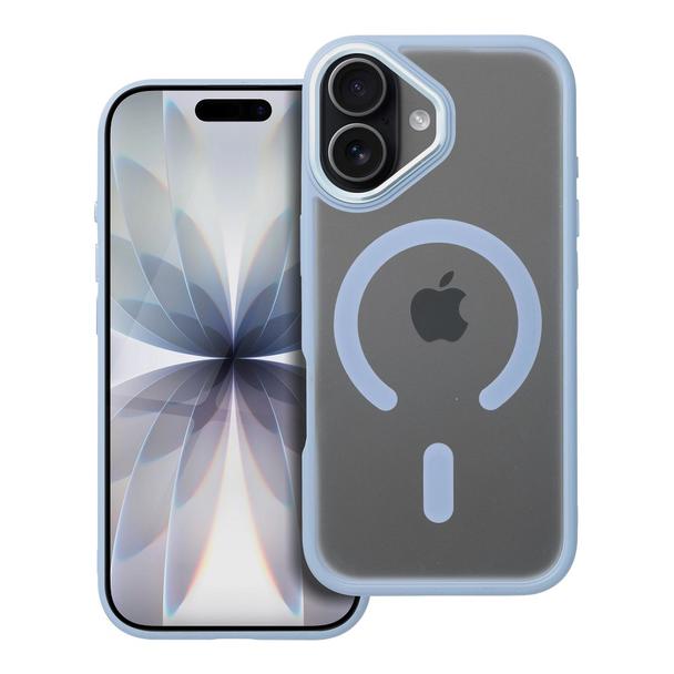 Futerał do iPhone 17 Matte Mag Cover zgodny z MagSafe niebieski