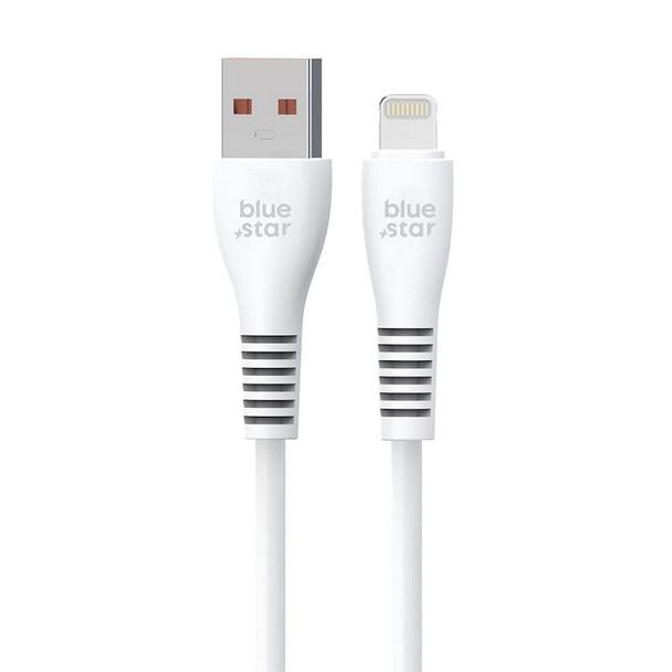 Kabel USB A do Lightning Blue Star 2A 12W 1 m DC99I biały