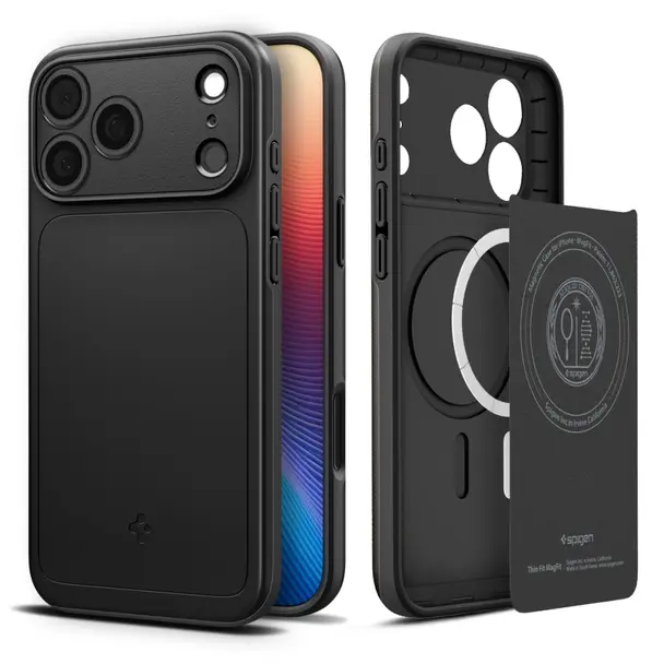 SPIGEN futerał THIN FIT MAG kompatybilny z MagSafe do IPHONE 17 Pro Max black
