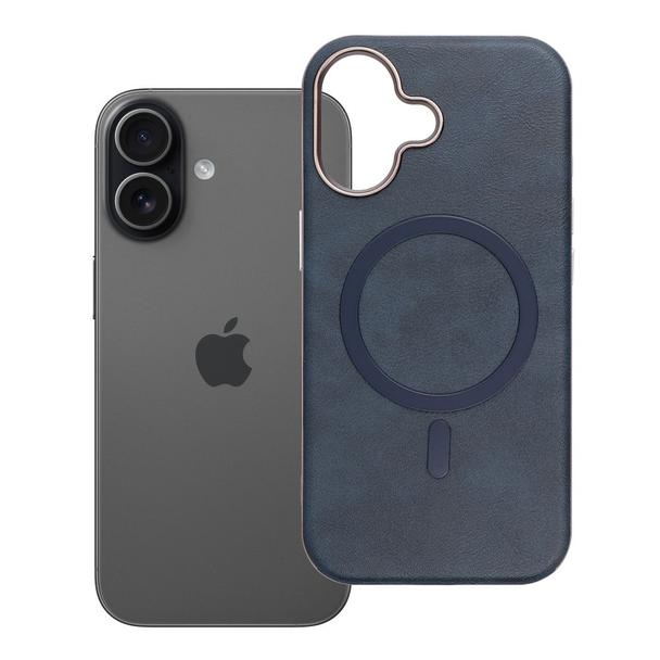 Futerał do iPhone 17 Gentleman Mag Cover zgodny z MagSafe granatowy