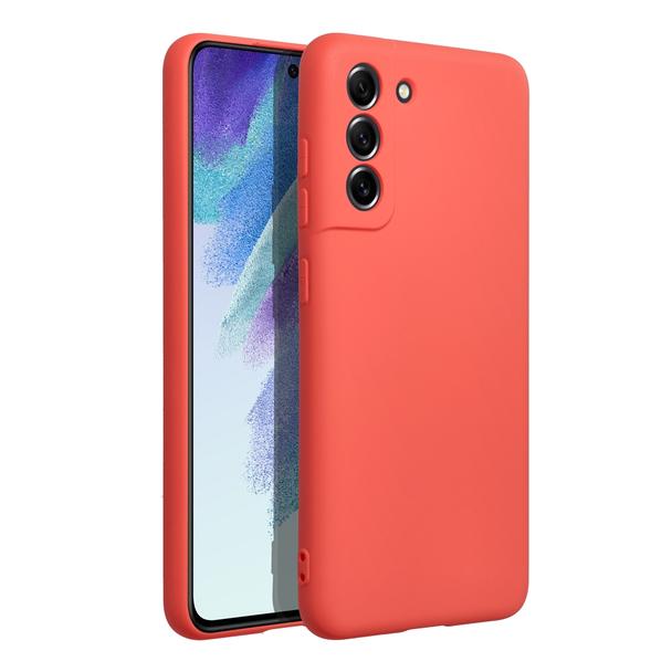 Futerał do Samsung S21 FE Silicone brzoskwiniowy