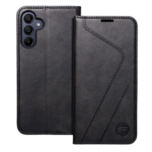 Pokrowiec na Samsung A15 5G Forcell F-Protect RFID Blocker Book czarny