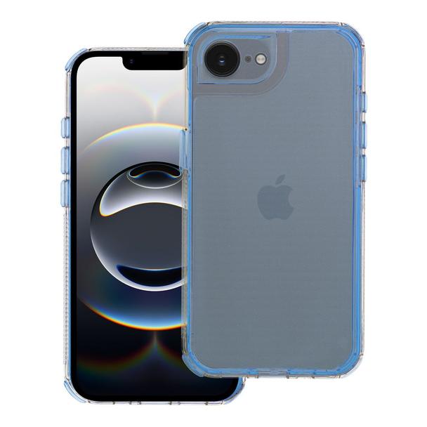 Futerał do iPhone 16e (SE 4 2025) / 17e Matrix Clear niebieski