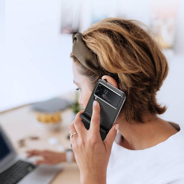 DUX DUCIS futerał BRIL do SAMSUNG Z Flip4 5G czarny