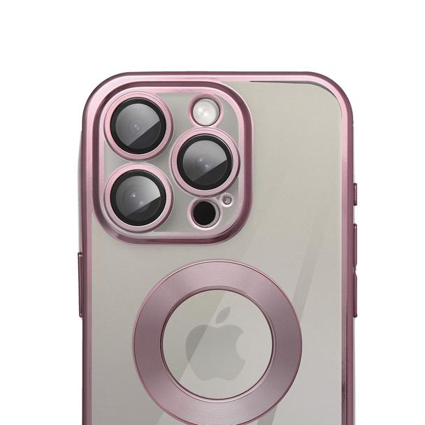 Futerał do iPhone 17 Glam pudrowy róż