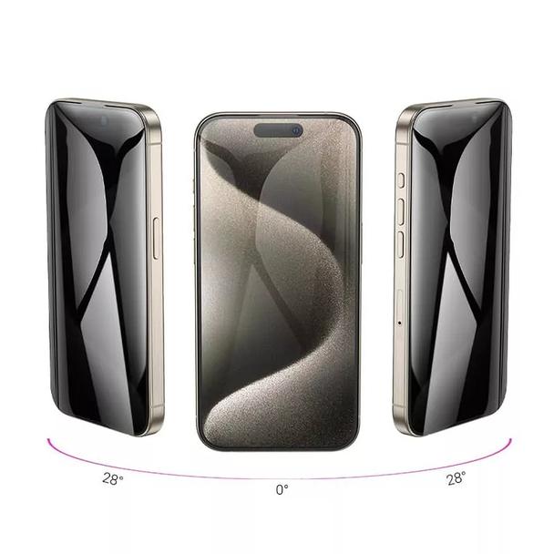 Szkło hartowane do iPhone 15 PRO 360-degree privacy Hoco