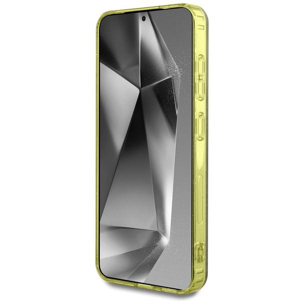 GUESS futerał do SAMSUNG S25 GUHMS25SH4PYEEW (Magnetic IML Peony on 4G Background) brązowy