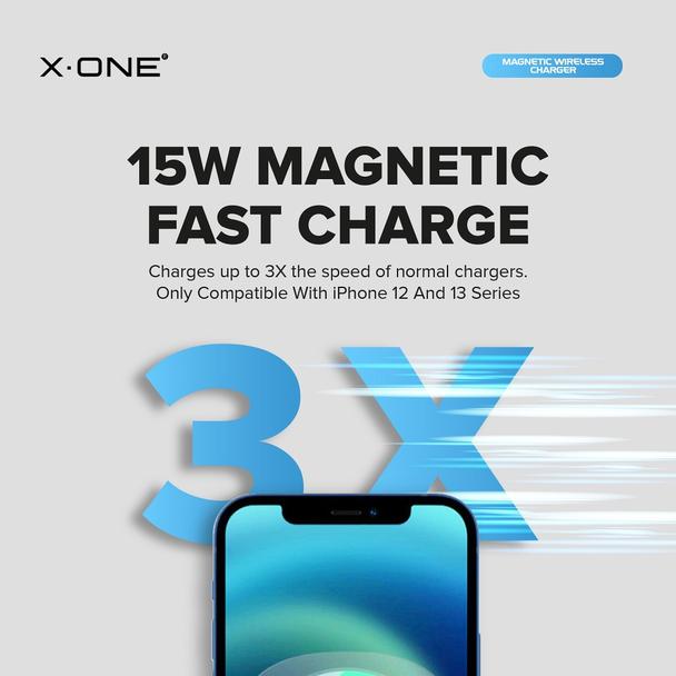 Ładowarka Bezprzewodowa X-ONE kompatybilna z Magsafe 15W