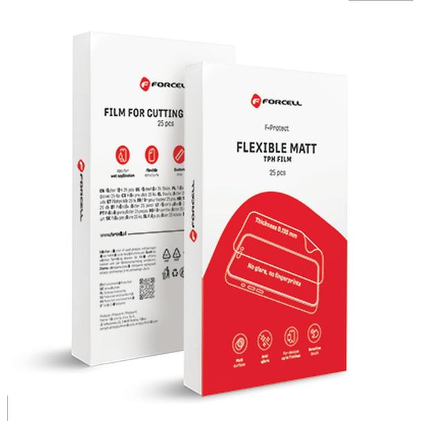 Folia do cięcia do plotera Forcell F-Protect Flexible MATT 196 x 125 mm 25 sztuk