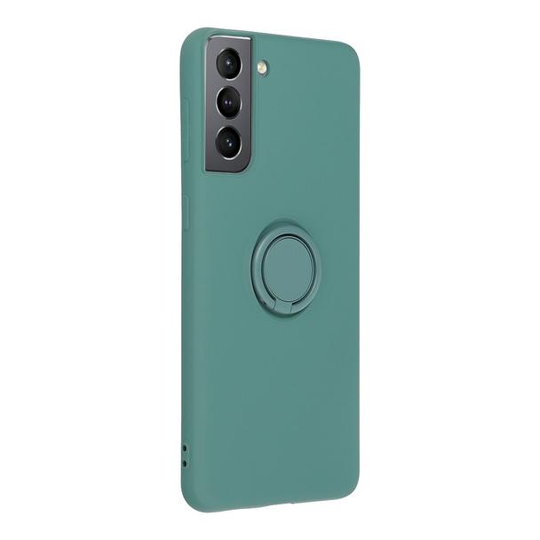 Futerał SILICONE RING do SAMSUNG S20 FE / S20 FE 5G zielony