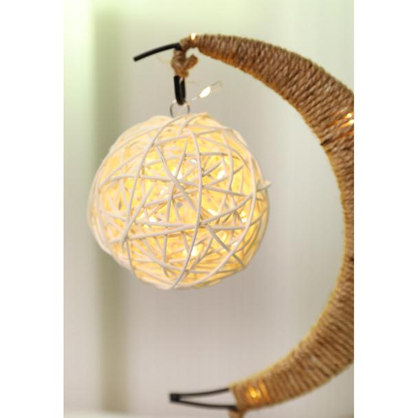 Lampka nocna Rogal piłka Art Deco (wzór 1) EID