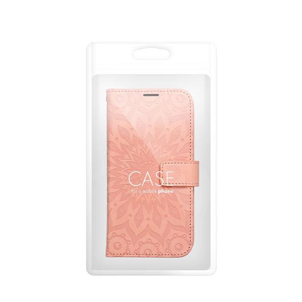 Etui z klapką na iPhone 17 Mezzo Book mandala peach fuzz