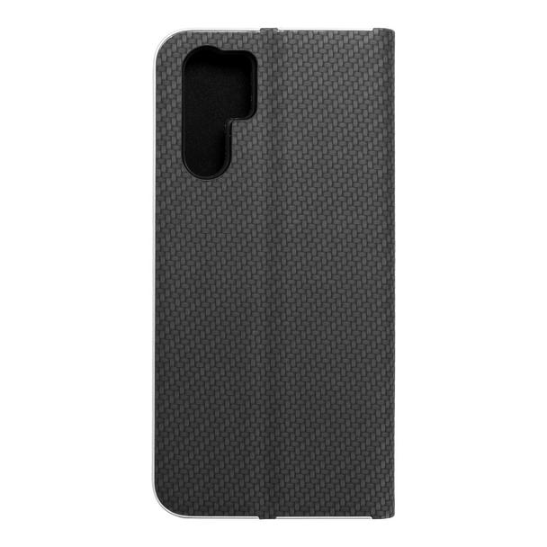 Etui z klapką na Huawei P30 PRO Luna Book Carbon czarne
