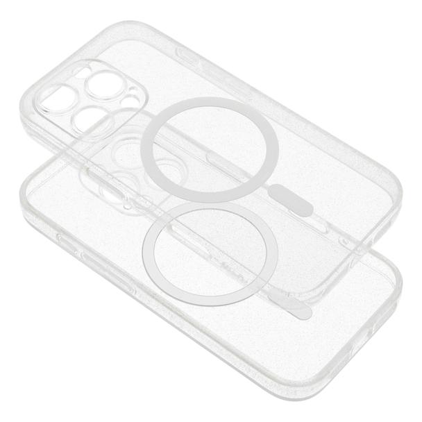 Futerał do Samsung S25 ULTRA Clear Mag Cover (STR) zgodny z MagSafe transparentny glitter