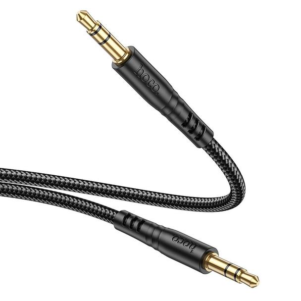 Kabel AUX Jack 3,5 mm do Jack 3,5 mm Hoco 1 m UPA24 czarny
