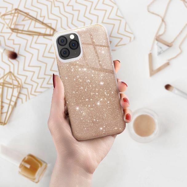 Futerał do Samsung A53 5G Shining złoty