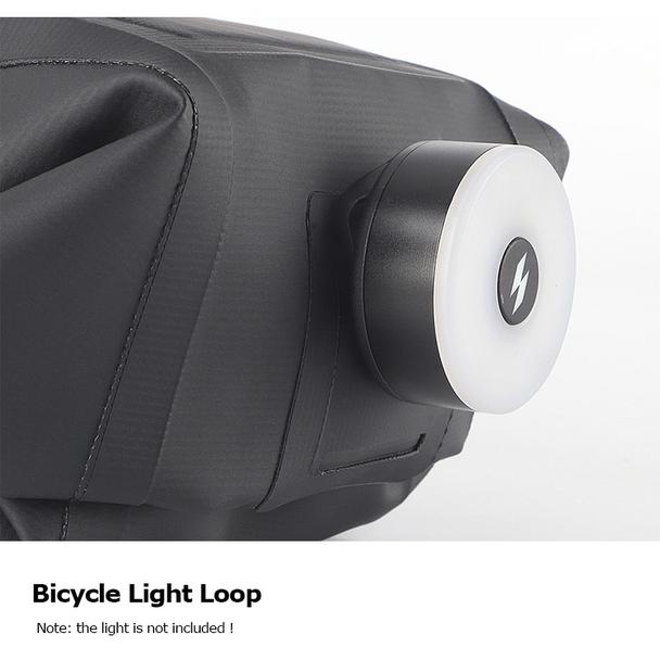 SAHOO torba rowerowa pod siodełko z zamkiem wodoodporna 1,6L 131363-SA czarna