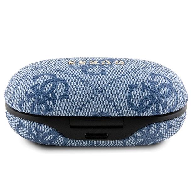 GUESS słuchawki bezprzewodowe bluetooth TWS ENC GUTWSP4EGB (4G Metal) niebieskie