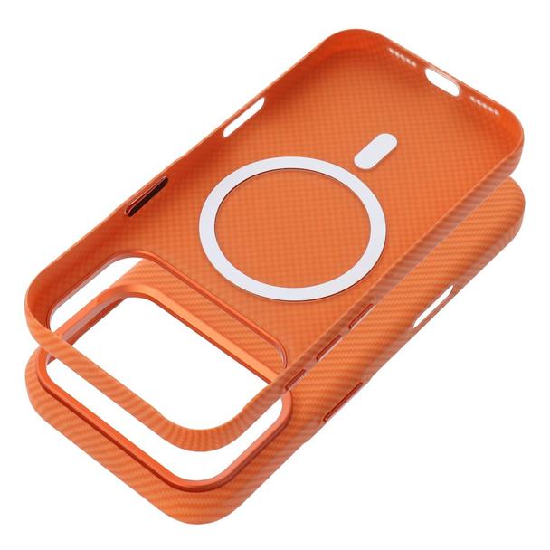 Etui na iPhone 18 Pro / 17 Pro K-Look zgodne z MagSafe pomarańczowe