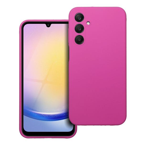 Futerał do Samsung A25 5G Silicone 2mm różowy