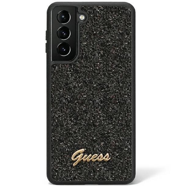 GUESS futerał do SAMSUNG S23 GUHCS23SHGGSHK (Fixed Glitter) czarny