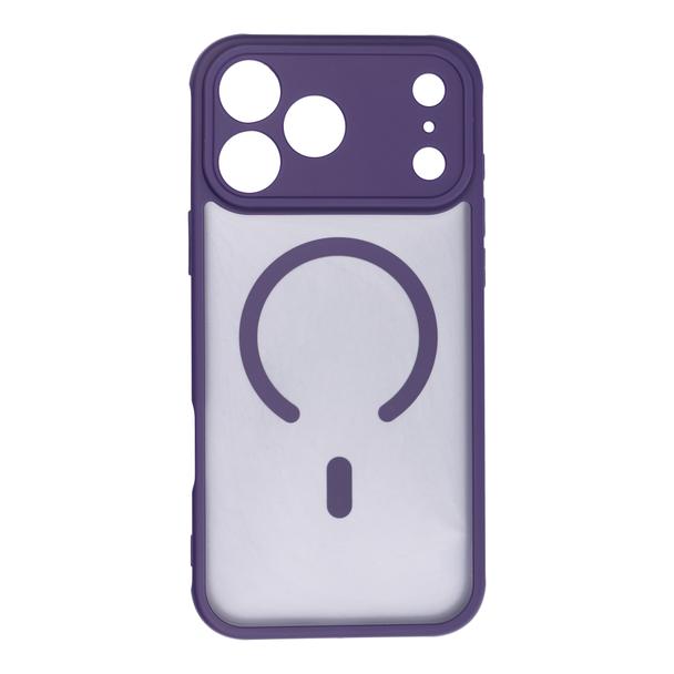 Futerał do iPhone 17 PRO MAX Full Matte Mag Cover zgodny z MagSafe fioletowy