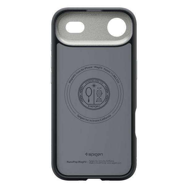 SPIGEN futerał NANO POP MAG kompatybilny z MagSafe do IPHONE 17 Air black sesame