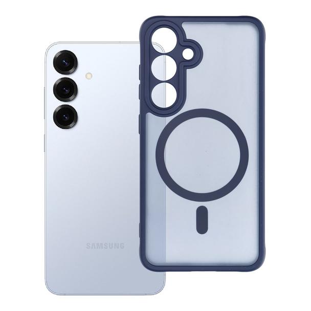 Futerał do Samsung S25 Full Matte Mag Cover zgodny z MagSafe niebieski