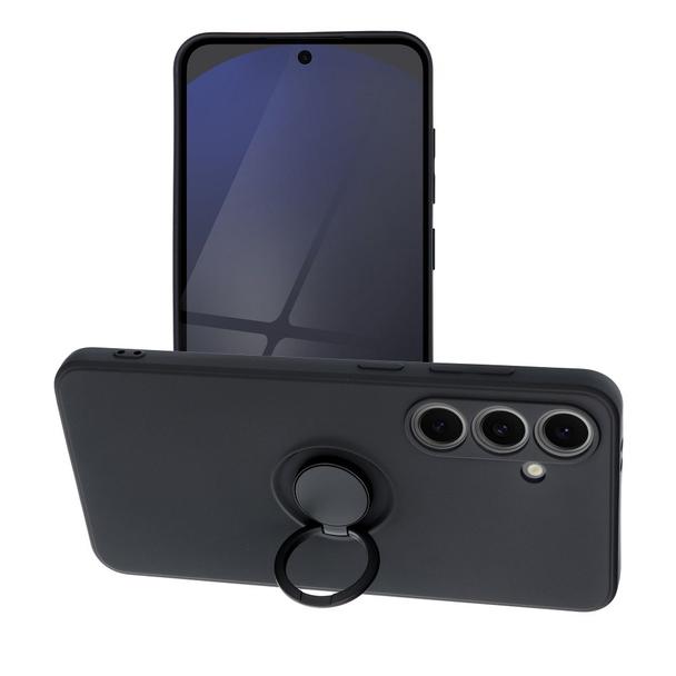 Futerał do Samsung S24 FE Silicone Ring czarny