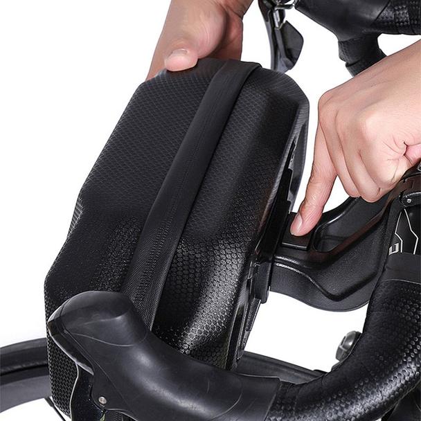 WILDMAN sakwa rowerowa na kierownicę na zamek 3,5L X9 czarna