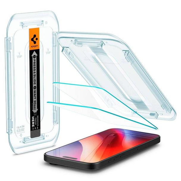 SPIGEN szkło hartowane GLAS.TR ”EZ FIT” do IPHONE 16 Pro Max clear