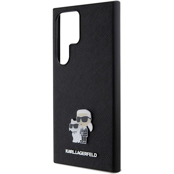 KARL LAGERFELD futerał do SAMSUNG S24 Ultra KLHCS24LPSAKCMPK (SAFFIANO KC PIN) czarny