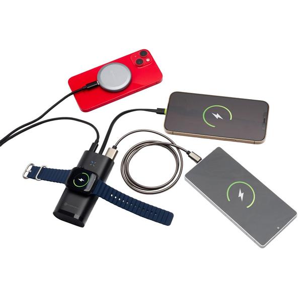 Powerbank Forcell F-Energy F10K4 PD QC3.0 3A 22,5W 10000 mAh kompatybilny z Apple Watch czarny