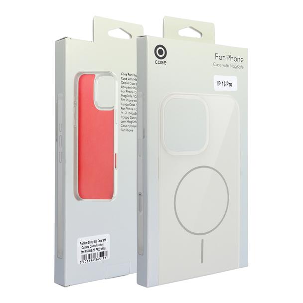 Etui na iPhone 17 PRO MAX Glossy Mag Cover zgodny z MagSafe białe
