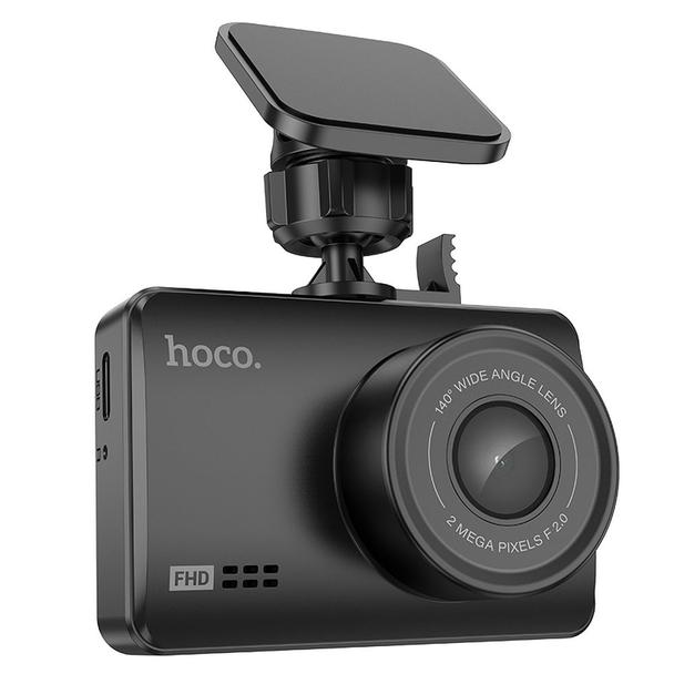 Kamera samochodowa Hoco z wyświetlaczem 2,45" 1080P/30fps DV2 czarna