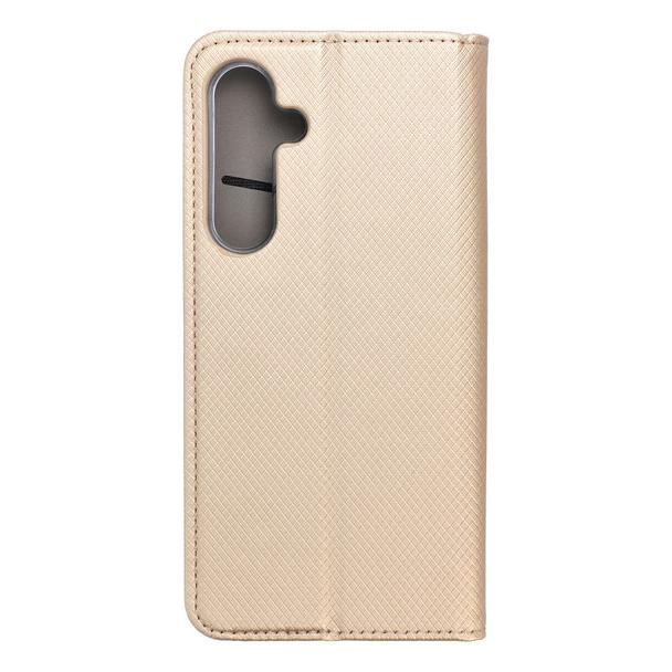 Kabura SMART CASE Book do SAMSUNG S24 FE złoty