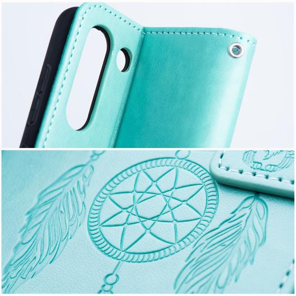 Etui z klapką na Samsung S26 FE Mezzo Book łapacz snów zielone