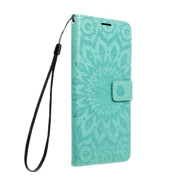 Etui z klapką na Samsung S26 FE Mezzo Book mandala zielone