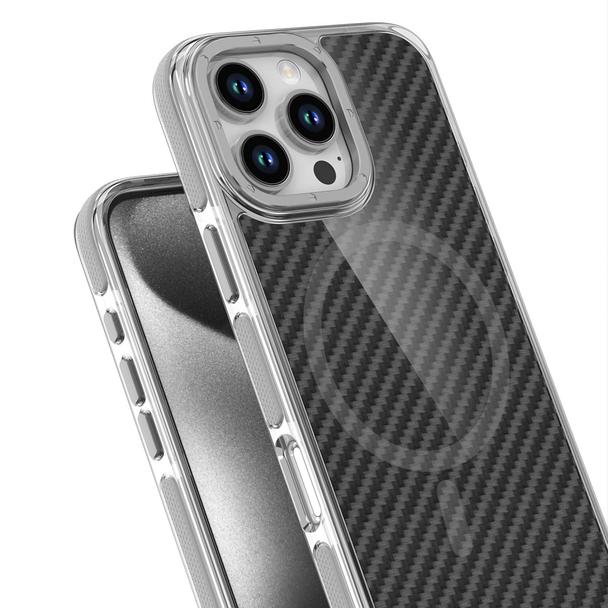Etui na iPhone 17 Pro / 18 Pro Fiber zgodne z MagSafe szare