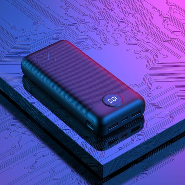 Powerbank Veger L20S (VP2039PD / W2039PD) PD QC3.0 2A 20000 mAh czarny 0INT