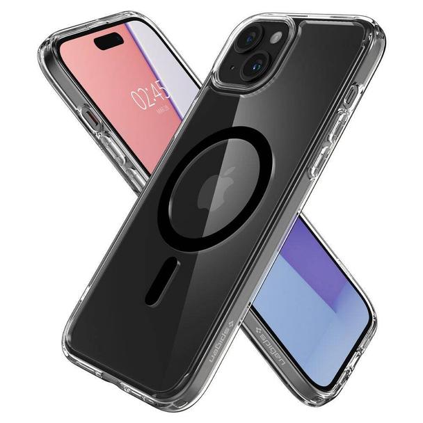 SPIGEN futerał ULTRA HYBRID MAG kompatybilny z MagSafe do IPHONE 16 black