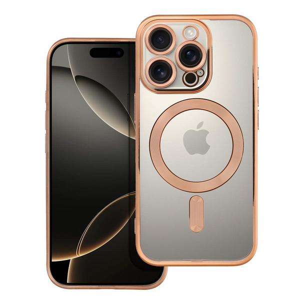 Futerał do iPhone 16 PRO Electro Mag Cover zgodny z MagSafe złoty